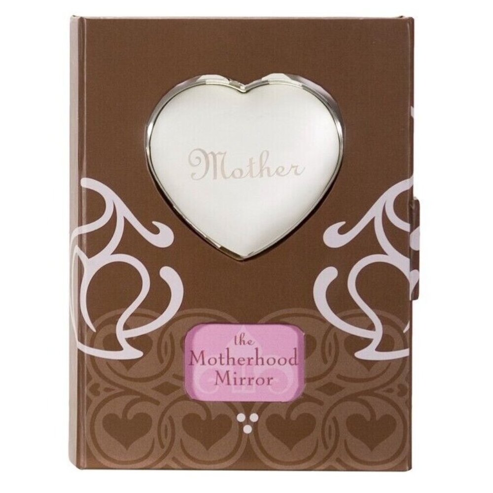 Engraved Motherhood Mirror A sentimental keepsake for everyday use in Gift Box